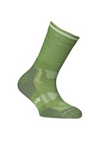 Alpacasocks&Co Merino Outdoor Wandersocken Kinder (Gr 27-30 |grün)