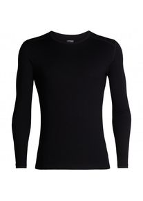 Icebreaker 260 Tech L/S Crewe Merinounterwäsche Herren (Gr 3XL |schwarz)