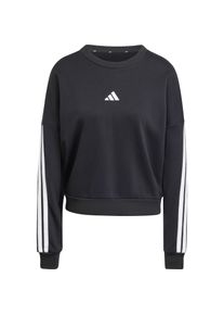 Adidas W 3s Ft Sweatshirt Damen - schwarz - Gr. M - Baumwolle/Polyester/Viskose