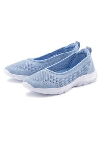Lascana Sneaker Ballerinas blau Gr. 43 für Damen