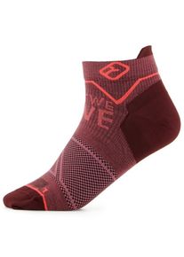 Wandersocken Ortovox Alpine Light Low Socks Damen (Gr 35-38 |rot)