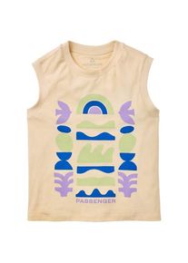Passenger Papercut Recycled Cotton Vest Top Damen (Gr S |beige)