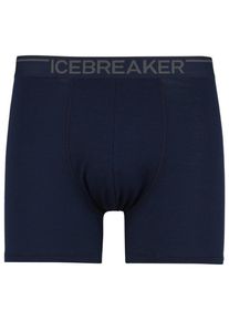 Icebreaker Anatomica Boxers Merinounterwäsche Herren Wandern (Gr XL |blau)