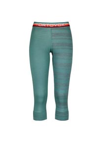 Lange Unterhose Ortovox 185 Rock'N'Wool Short Pants Damen (Gr M |türkis)