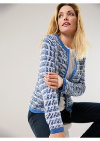 Walbusch Baumwoll-Strickjacke Happy Tweed