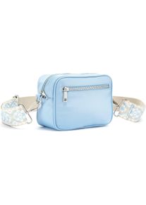 Lascana Damen Umhängetasche "Minibag", blau, Textil, unifarben, Taschen, mit auswechselbaren Schulterriemen VEGAN.