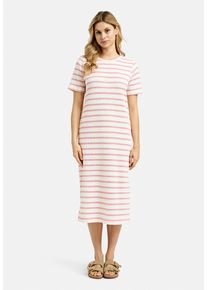 Smith & Soul SMITH & SOUL Damen Sommerkleidgloss, casual, Gr. L, Material: 55% Polyester, 45% Baumwolle, Kleider, mit Seitenschlitze