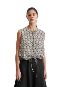 Marc O'Polo MARC O'POLO Damen Blusenshirt "aus leichtem Single Jersey"multi, muted blau, Basic, Gr. XL, bedruckt, Obermaterial: 100% Baumwolle, Shirts