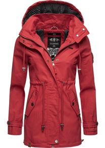 Marikoo Damen Outdoorjacke "Nyokoo", rot, modisch, Gr. S, Oberstoff: 100% Baumwolle; Futter: 100% Polyester; Wattierung: 100% Polyester; Ärmelfutter: