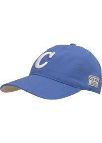 Chillouts Damen Baseball Cap "Ulloa Hat", blau, casual, unifarben mit Farbeinsatz, Denim/Jeans, Baumwolle, Caps, mit C-Stickerei & verstellbarem Sitz