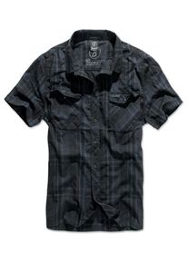 Brandit Herren Langarmhemd "Brandit Herren Roadstar Shirt", schwarz, Gr. M, unifarben, 100% Baumwolle, Hemden