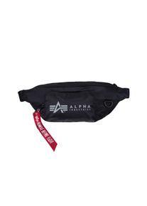 Gürteltasche "Alpha Industries Accessoires - Bags Packable Waist Bag", Alpha Industries, schwarz, Obermaterial: 100% Polyester, Taschen