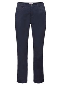 sheego Damen Stretch-Hose, blau, Gr. 28, unifarben, 97% Baumwolle, 3% Elasthan, Hosen