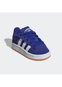 Kinder Sneaker "CAMPUS 00S COMFORT CLOSURE ELASTIC LACE KIDS", adidas originals, Gr. 23, blau, Leder, Synthetik, sportlich, Schuhe, für Kinder