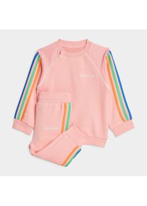 Kinder Sweatshirt "CREW SET", pink, sportlich, Gr. 92, adidas originals, Obermaterial: 70% Baumwolle, 30% Polyester, Sweatshirts