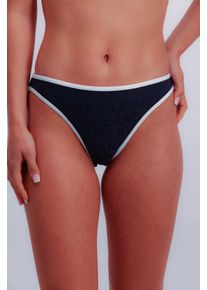 JOOP! JOOP Damen Bikini-Hose "JEANS LOGOGRAM", blau, modisch, Gr. 42, Microfaser, Obermaterial: 83% Polyamid, 10% sonstige Fasern, 7% Elasthan, Badehosen,
