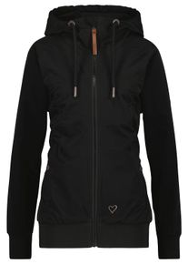 alife and kickin ALIFE & KICKIN Damen Sommerjacke "Damen NaminiAK A", schwarz, Gr. XL, 100% Polyester, Jacken