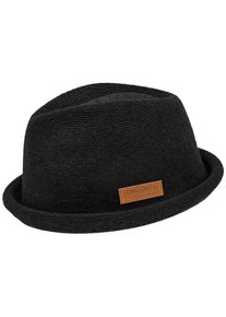 Chillouts Damen Sonnenhut "Tocoa Hat", schwarz, modisch, Gr. L, unifarben, Feinstrick, Kunstfaser, Hüte, mit verstellbarem Hutband, perfekt für