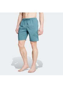 Herren Badeshorts "BB SH 8IN"preloved teal, aurora ivy, sportlich, Gr. XL, adidas Performance, Obermaterial: 100% Polyester, Badehosen