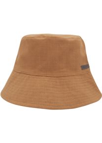 Chillouts Damen Sonnenhut "Tanta Hat", rot, casual, Gr. S, unifarben, Canvas, Materialmix, Hüte, aus Leinen-Baumwollmix mit luftigem Tragegefühl