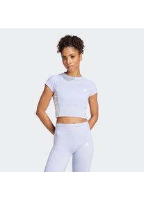 Damen T-Shirt "HYGLM T Q1", lila, sportlich, Gr. XXL, adidas Performance, Obermaterial: 81% Polyester, 19% Elasthan, Shirts