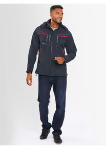 Arctic Seven Herren Softshelljacke "ASPierr", blau, Gr. XXL, Obermaterial: 96% Polyester, 4% Elasthan; Innenmaterial: 100% Polyester, Jacken,