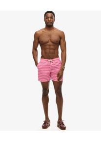 Superdry Herren 15-Zoll Badeshorts aus Recyceltem Material mit Print Pink - Gr&ouml;&szlig;e: Xxl 10620165001872CP005