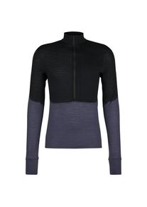 Icebreaker 200 RealFleece Descender L/S Half Zip Fleecepullover Herren (Gr M |schwarz)