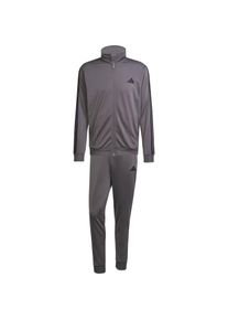 Adidas M 3s Tr Tt Ts Trainingsanzug Herren - grau - Gr. L