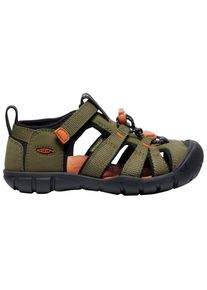Keen Seacamp II CNX Sandalen Kinder Wandern (Gr 25/26 |oliv)