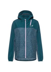 asics Fujitrail Laufjacke Damen - grün - Gr. XL - Polyester