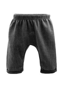 Freizeithose MaxiMo Baby's Krempelhose Kinder (Gr 62 |schwarz/grau)