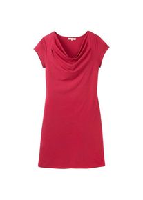 Tranquillo Wasserfall-Kleid Kleid Damen (Gr M |rot/rosa)