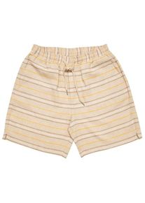 Mazine Striped Linen-Mix Shorts Shorts Herren (Gr L |beige)
