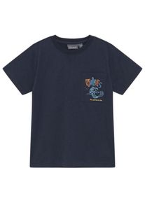 T-Shirt Color Kids T-Shirt with Prints S/S Kinder (Gr 98 |blau)
