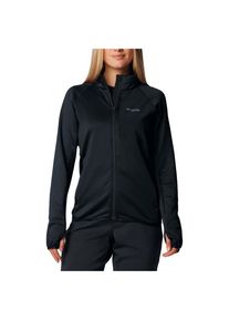 Fleecejacke Columbia Triple Canyon Grid Fleece Full Zip Damen (Gr L |schwarz)
