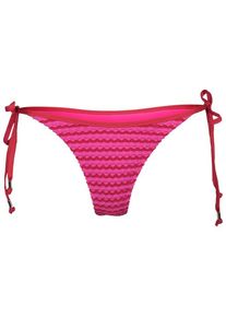 Seafolly Mesh Effect Tie Side Rio Pant Bikini-Bottom Damen (Gr 36 |rosa)