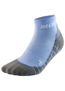 Wandersocken CEP CEP Light Merino Socks Hiking Low Cut V3 Damen (Gr IV |blau)