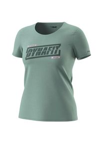 Dynafit Graphic Cotton S/S Tee T-Shirt Damen (Gr 34 |türkis)
