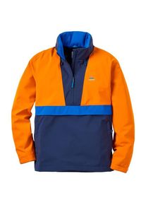 Passenger Skyline Recycled Water Resistant Smock Windjacke Damen (Gr XS |blau/orange)