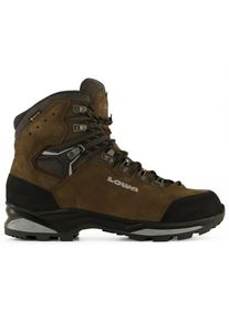 Lowa Camino Evo GTX Wanderschuhe Herren (Gr 44,5 - Wide |grau/braun |wasserdicht)
