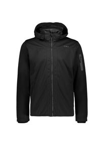 Softshelljacke CMP Jacket Zip Hood Light Softshell Herren (Gr 50 |schwarz)