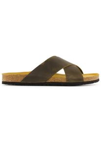 Plakton Benito Sandalen Herren (Gr 47 |braun)