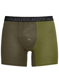 Ortovox 150 Essential Boxer Briefs Merinounterwäsche Herren (Gr S |oliv)