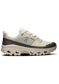 On Cloudrock Low Wp Wanderschuhe Herren - beige - Gr. 46 - Polyester