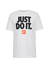Nike T-Shirt Herren - weiß - Gr. XXL - Baumwolle/Polyester