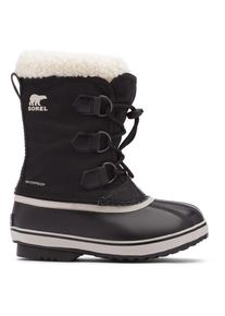 Sorel Yoot Pac Nylon Waterproof Winterschuhe Kinder (Gr 37 |schwarz |wasserdicht)