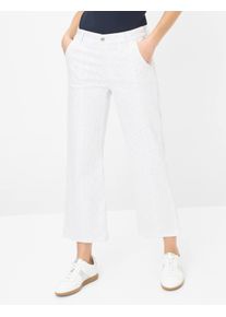 Brax Damen Culotte Style MAINE S, denim weiß, Gr. 32