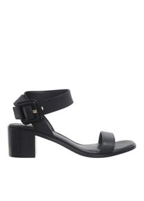 BOSS Sandaletten mit Absatz - Charlize San50 - Gr. 38 (EU) - in Schwarz - f&uuml;r Damen