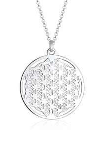 Elli Damen Kette mit Anhänger "Anhänger Ornament 925 Sterling Silber", 70, ohne Stein, Silber 925 (Sterlingsilber), L: 70cm, silber, Silber 925
